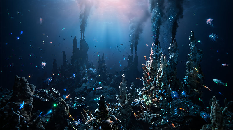 seabed 4K wallpaper by Wallpapers UHD
